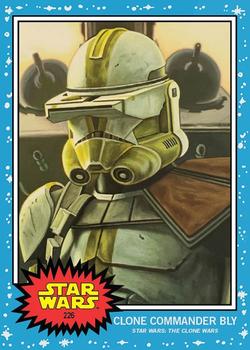 2021 Topps Living Star Wars #226 Clone Commander Bly Front