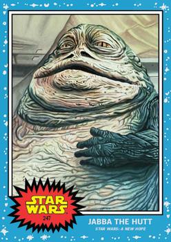 2021 Topps Living Star Wars #247 Jabba The Hutt Front