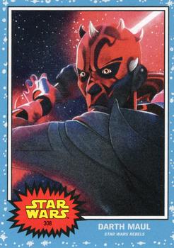 2022 Topps Living Star Wars #308 Darth Maul Front