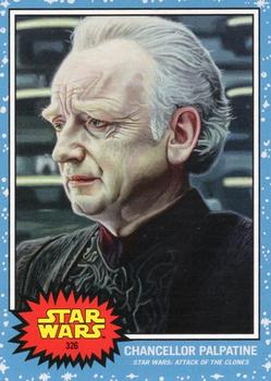 2022 Topps Living Star Wars #326 Chancellor Palpatine Front
