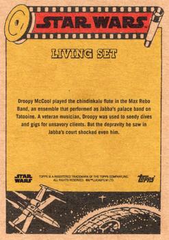 2022 Topps Living Star Wars #374 Droopy McCool Back