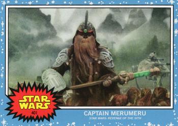 2023 Topps Living Star Wars #401 Captain Merumeru Front