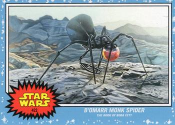 2023 Topps Living Star Wars #422 B’omarr Monk Spider Front