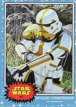 2023 Topps Living Star Wars #427 Artillery Stormtrooper Front