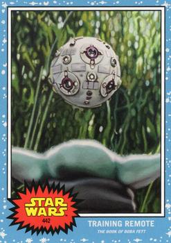 2023 Topps Living Star Wars #442 Training Remote Front