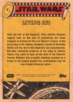 2023 Topps Living Star Wars #472 Vice Admiral Rampart Back