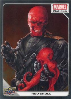 2023 Upper Deck Marvel Platinum #7 Red Skull Front