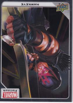 2023 Upper Deck Marvel Platinum #18 Hawkeye Front