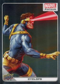 2023 Upper Deck Marvel Platinum #60 Cyclops Front