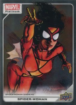 2023 Upper Deck Marvel Platinum #111 Spider-Woman Front