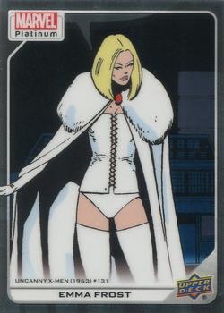 2023 Upper Deck Marvel Platinum #117 Emma Frost Front