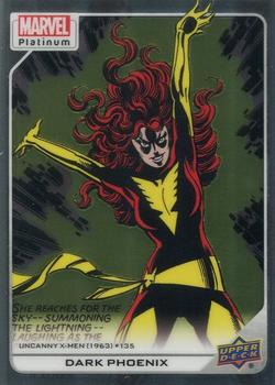 2023 Upper Deck Marvel Platinum #121 Dark Phoenix Front