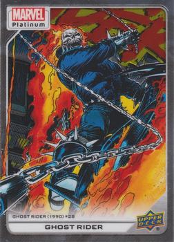 2023 Upper Deck Marvel Platinum #179 Ghost Rider Front