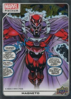 2023 Upper Deck Marvel Platinum #181 Magneto Front