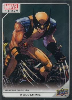2023 Upper Deck Marvel Platinum #182 Wolverine Front