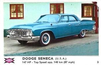 1960 Dandy Gum Motor Cars #3 Dodge Seneca Front