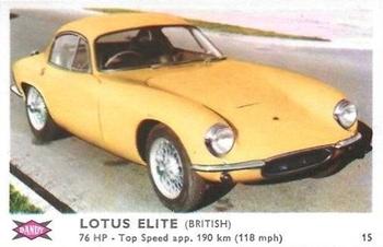 1960 Dandy Gum Motor Cars #15 Lotus Elite Front