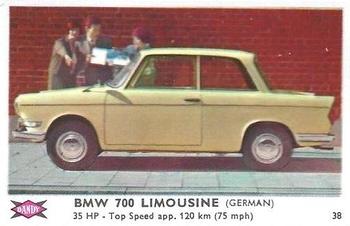 1960 Dandy Gum Motor Cars #38 BMW 700 Limousine Front