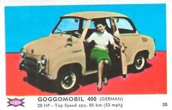 1960 Dandy Gum Motor Cars #50 Goggomobil 400 Front