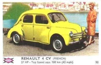 1960 Dandy Gum Motor Cars #52 Renault 4 CV Front