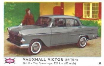 1960 Dandy Gum Motor Cars #57 Vauxall Victor Front