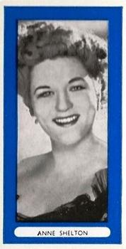 1955 Carrerras Radio & Television Favourites (Unissued) #47 Anne Shelton Front