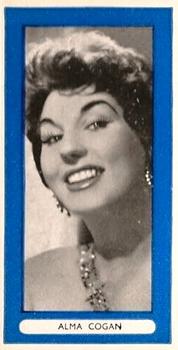 1955 Carrerras Radio & Television Favourites (Unissued) #48 Alma Cogan Front