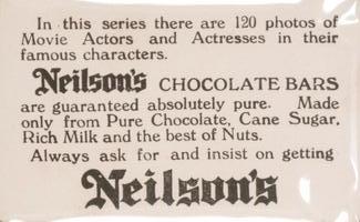 1923 Neilson's Movie Stars #44 Betty Blythe Back