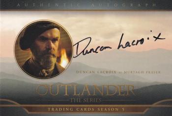 2023 Cryptozoic Outlander Season 5 - Autographs #DL Duncan Lacroix Front