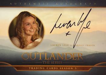 2023 Cryptozoic Outlander Season 5 - Autographs #LL Lauren Lyle Front