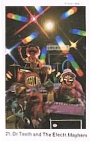 1978 Swedish Samlarsaker The Muppet Show #21 Dr Teeth and The Electr. Mayhem Front