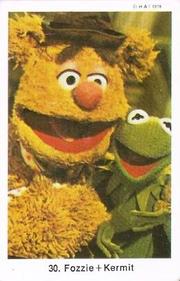 1978 Swedish Samlarsaker The Muppet Show #30 Fozzie + Kermit Front