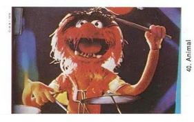 1978 Swedish Samlarsaker The Muppet Show #40 Animal Front