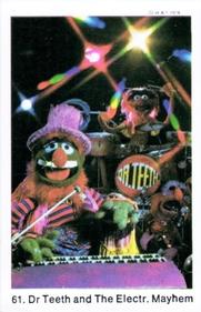 1978 Swedish Samlarsaker The Muppet Show #61 Dr Teeth and The Electr. Mayhem Front