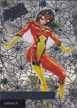 2017 Fleer Ultra Marvel Spider-Man - Legacy Web Foil #L10 Spider-Woman Front