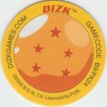 2000 Dizks Dragon Ball Z Tazos Series 1 #4 Piccolo Back