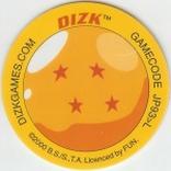 2000 Dizks Dragon Ball Z Tazos Series 1 #5 Krillin Back
