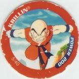 2000 Dizks Dragon Ball Z Tazos Series 1 #5 Krillin Front