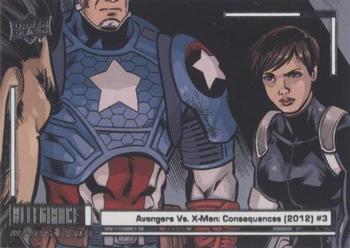 2023 Upper Deck Marvel Allegiance: Avengers vs X-Men - Chapters #24 Avengers vs. X-Men: Consequences (2012) #3 Front