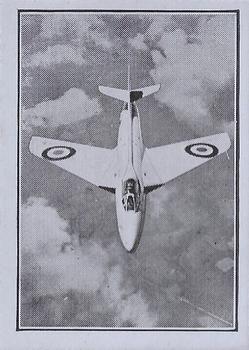 1953 Barratt Fastest On Earth #28 Hawker Hunter Front