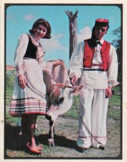 1968 Sanitarium National Costumes of the Old World #10 Croatia Front