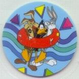 1995 Frito-Lay Looney Tunes Tazos #10 Wile E. Coyote Front