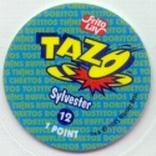 1995 Frito-Lay Looney Tunes Tazos #12 Sylvester Back