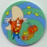 1995 Frito-Lay Looney Tunes Tazos #13 Yosemite Sam Front
