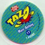 1995 Frito-Lay Looney Tunes Tazos #17 Marc Antony Back