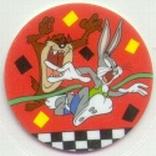 1995 Frito-Lay Looney Tunes Tazos #32 Bugs Bunny Front