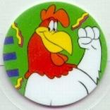 1995 Frito-Lay Looney Tunes Tazos #55 Foghorn Leghorn Front