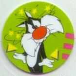 1995 Frito-Lay Looney Tunes Tazos #56 Sylvester Jr. Front