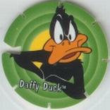 1995 Frito-Lay Looney Tunes Techno Tazos #105 Daffy Duck Front