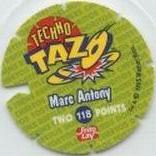 1995 Frito-Lay Looney Tunes Techno Tazos #118 Marc Antony Back